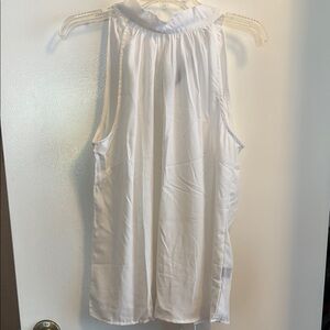 Elegant White Sleeveless Top